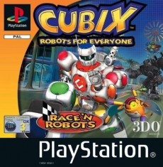 Joc PS1 Cubix - Robots for everyone - Race N Robots - E foto