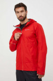 Montane geaca de ploaie Spirit Lite barbati, culoarea rosu, gore-tex