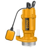 Pompa Apa Curata cu plutitor INGCO SPC3708, 370W, 100 l/min, H Refulare 17m, Bobinaj Cupru