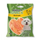 Cumpara ieftin Hrana complementara pentru caini, Perfect Snack, file de pui, 80 g