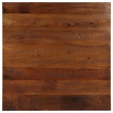 Blat de masa patrat, 70x70x2,5 cm, lemn masiv reciclat GartenMobel Dekor, vidaXL