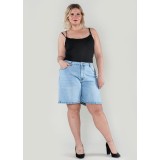 Blugi dama basic marime mare Nina Carter albastru deschis P618-6 M7