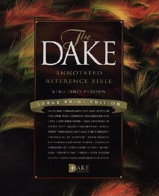 Dake Annotated Reference Bible-KJV-Large Print foto