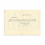 Dinu Lipatti, scrisoare dactilografiată, 21 decembrie 1947