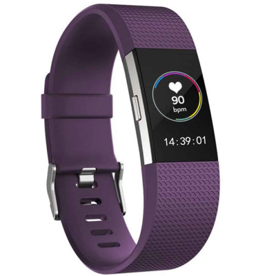 Curea pentru Fitbit Charge 2, marimea L, Mov foto