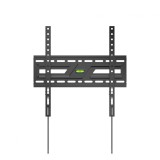Suport perete TV Serioux 32-75 Fix 75kg Profil 24mm, Produsul este alcatuit din: Placa de perete, Brate sine verticale de montaj, Sistem de agatare si
