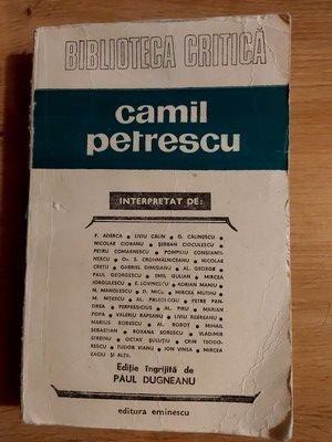 Camil Petrescu interpretat de F.Aderca,Liviu Calin,G.Calinescu foto