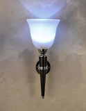 Lampa Art Deco de perete cu abajur alb XC28