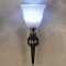 Lampa Art Deco de perete cu abajur alb XC28