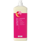 Sapun lichid bio Sonett Trandafir Maini si Corp, 1L - Curatare delicata, formula ecologica