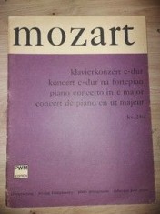 PARTITURA Mozart- Klavierkonzert c-dur koncert c-dur na fortepian piano concerto in c major concert de piano en ut majeur