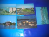 HOPCT LOT NR 875 NEPTUN --LITORAL-CT-5 CARTI POSTALE-RSR-CIRCULATE, Circulata, Printata, Constanta