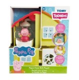 Set de joaca pentru baie Tomy Peppa Pig - Casa Peppei