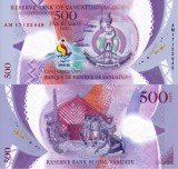 VANUATU 500 vatu 2017 COMEMORATIVA (Jocurile Pacificului) polymer UNC!!!