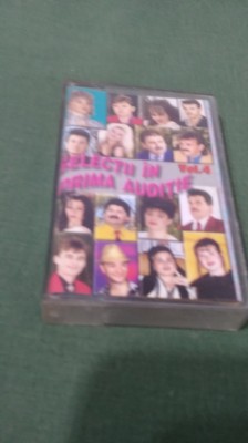 CASETA AUDIO SELECTII IN PRIMA AUDITIE VOL 4 ORIGINALA FOARTE RARA !!! foto