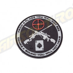 PATCH CAUCIUC - SNIPER - SWAT