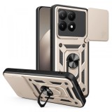 Husa pentru Xiaomi 15T, Techsuit, CamShield, Aurie