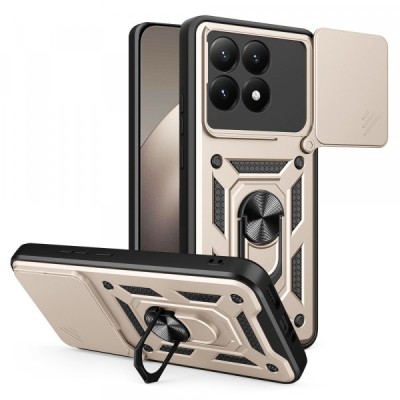 Husa pentru Xiaomi 15T, Techsuit, CamShield, Aurie foto