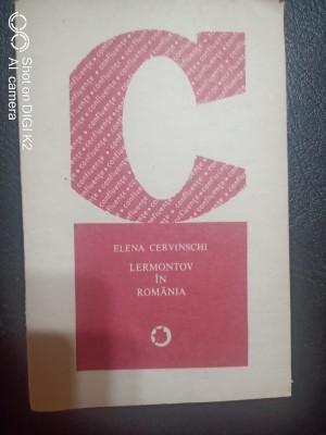 Lermontov in Romania-Elena Cervinschi foto