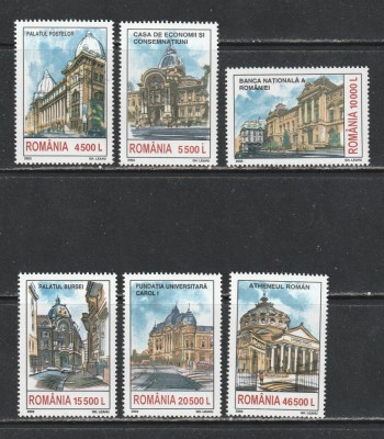 Romania 2003 - #1605 Palate din Bucuresti 6v MNH foto