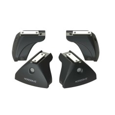 Set picioare Evos LP cu profil redus pentru toata gama de bare portbagaj Nordrive 4buc Garage AutoRide foto
