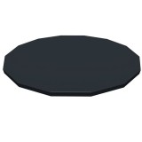 Prelata Bestway pentru piscina rotunda 488 cm, cu drenaj si snur