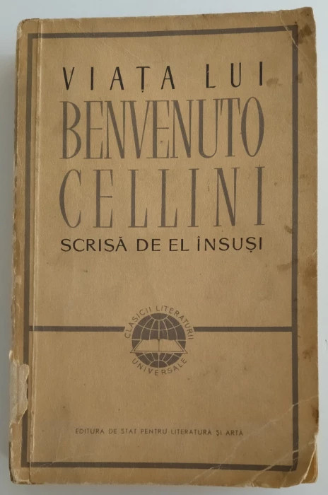Viata lui Benvenuto Cellini - Scrisa de el insusi