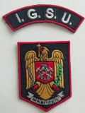 C7 197 - Ecuson tematica militara - pompieri - iesa de colectie