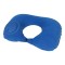 Perna gonflabila de calatorie in forma de U, 36 x 25 cm, diametru gat 12 cm, inflatie rapida, albastru