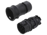Conector Circular Mufă RST Mamă 7 PIN 16A 250V Argintat
