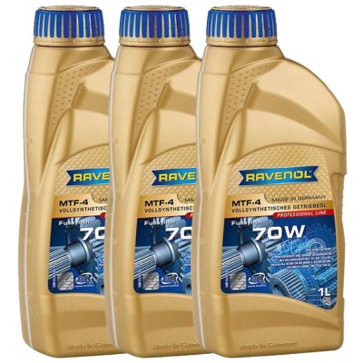 Pachet 3 litri ulei transmisie manuala Ravenol MTF-4 70W foto