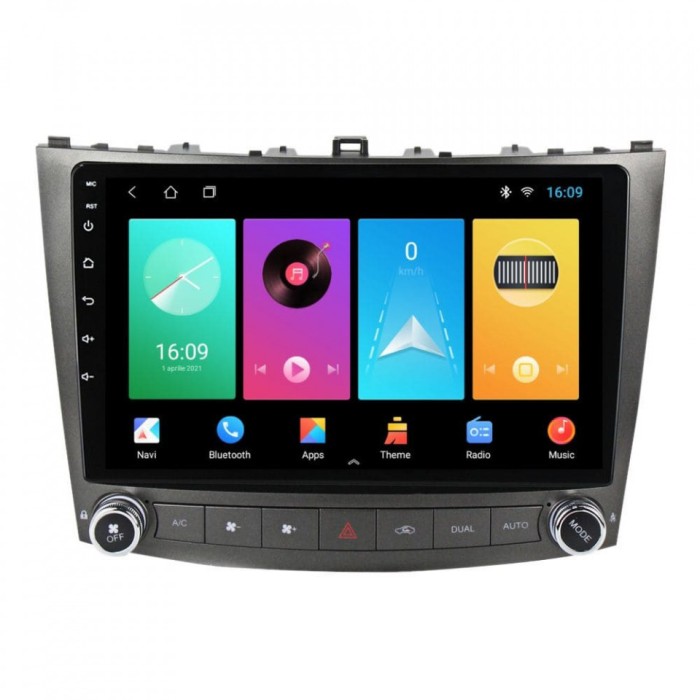 Navigatie dedicata cu Android Lexus IS 2005 - 2013, 1GB RAM, Radio GPS Dual