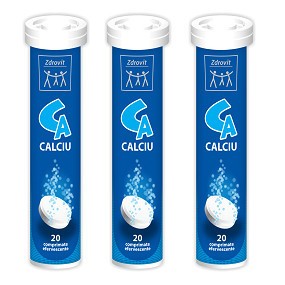 CALCIU 20CPR EFERVESCENTE foto