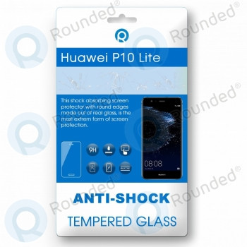Huawei P10 Lite Geam temperat 2.5D alb