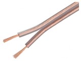 Cablu Difuzor OFC Transparent 2x0,75mm&sup2;, Goobay