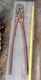 Cleste de taiat buloane sau fier-beton 75 cm. lungime