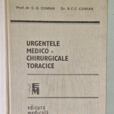 URGENTELE MEDICO CHIRURGICALE TORACICE de DR.C.G. COMAN SI DR. B.C.C. COMAN