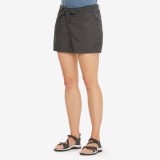 Pantalon scurt Drumeție &icirc;n natură NH100 Gri Damă