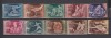 UNGARIA 1950 MI.1129-1138 MNH, Nestampilat