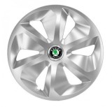 Cumpara ieftin Set 4 Capace Roti Roco Gri R16, pentru Skoda, Autohelix MSA