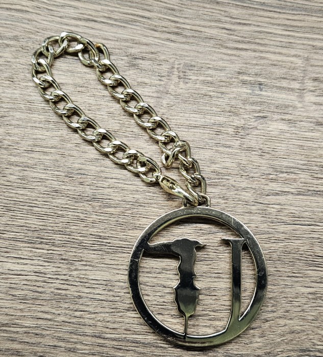 BRELOC/ACCESORIU/ CHARM POȘETĂ, TRUSSARDI JEANS