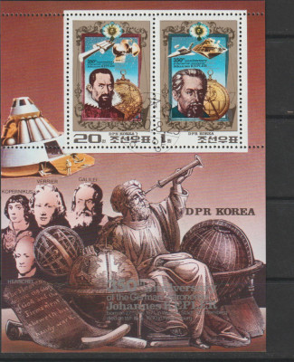 Korea de Nord 1980 , Aniversare Johannes Kepler foto