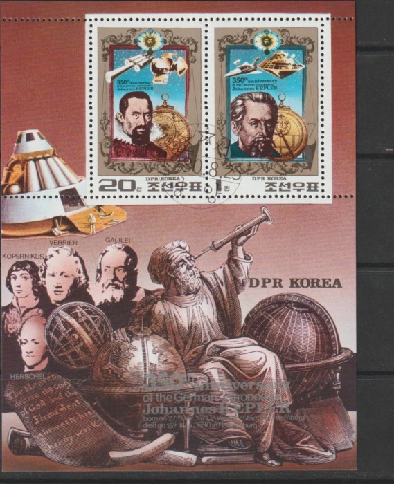 Korea de Nord 1980 , Aniversare Johannes Kepler