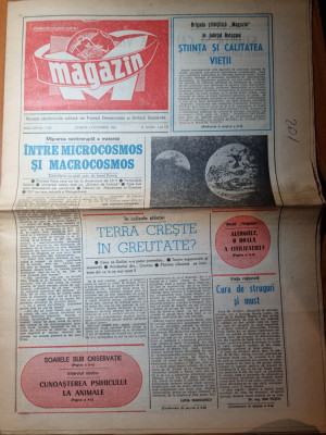 magazin 4 octombrie 1980-articol despre fotbal scris de adrian paunescu foto