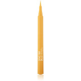 3INA The Color Pen Eyeliner tuș de ochi tip cariocă culoare 137 - Yellow 1 ml