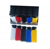 Cumpara ieftin Set 25 brichete antivant, de buzunar, BRFA00064, 81 x 27 x 12 mm, flacara reglabila, multicolor
