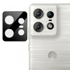 Folie de protectie Camera Spate Techsuit pentru Motorola Edge 50 Pro, Sticla Securizata, Neagra