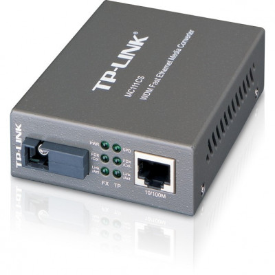 Media Convertor TP-Link MC111CS, 10/100 Mbps RJ-45 foto