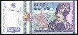 q553 BANCNOTA 5000 LEI 1992 NECIRCULATA UNC