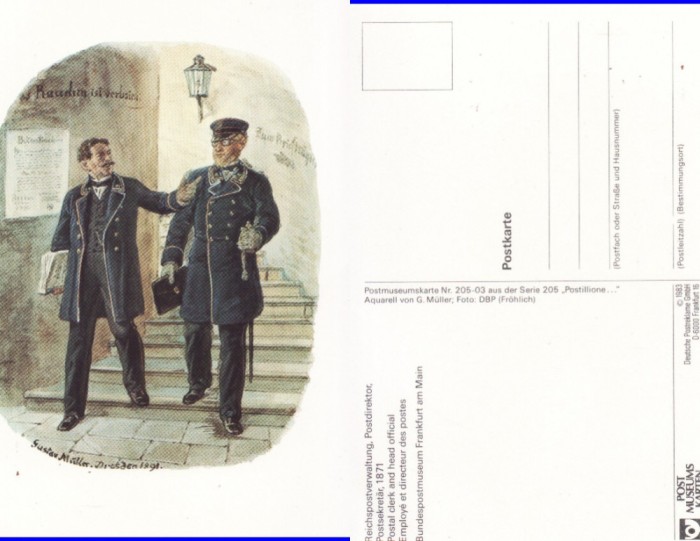 Ilustrata Germania- Postasi